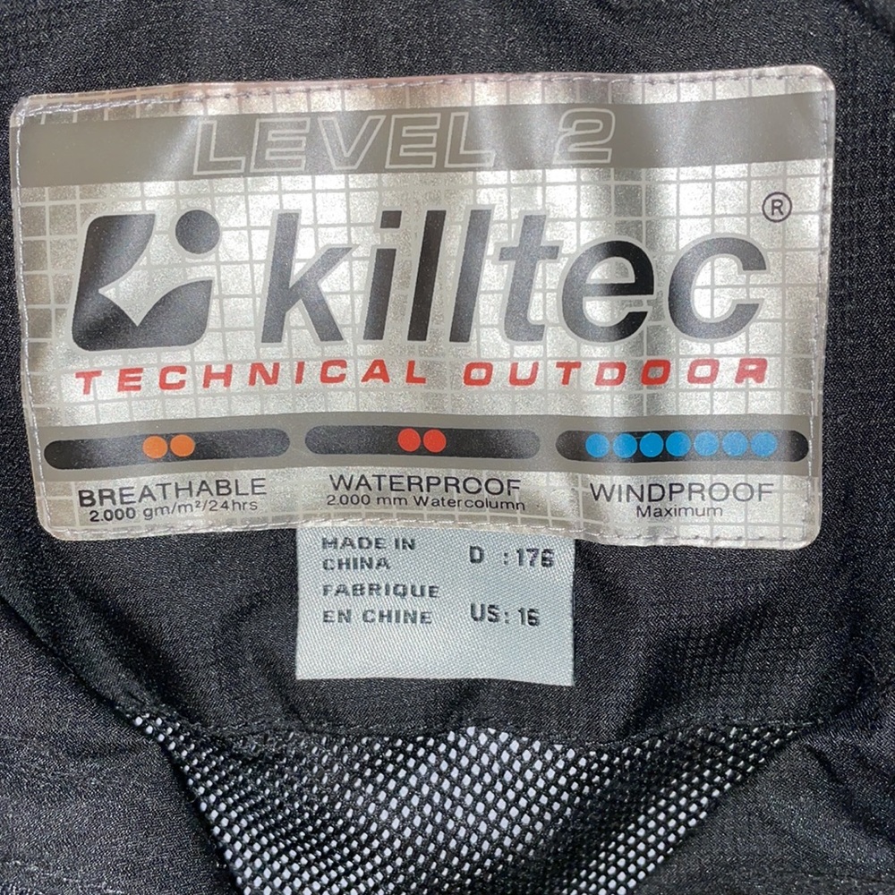 Killtec Level 2 Lightweight Jacket front zip Shell - Picture 6 of 10
